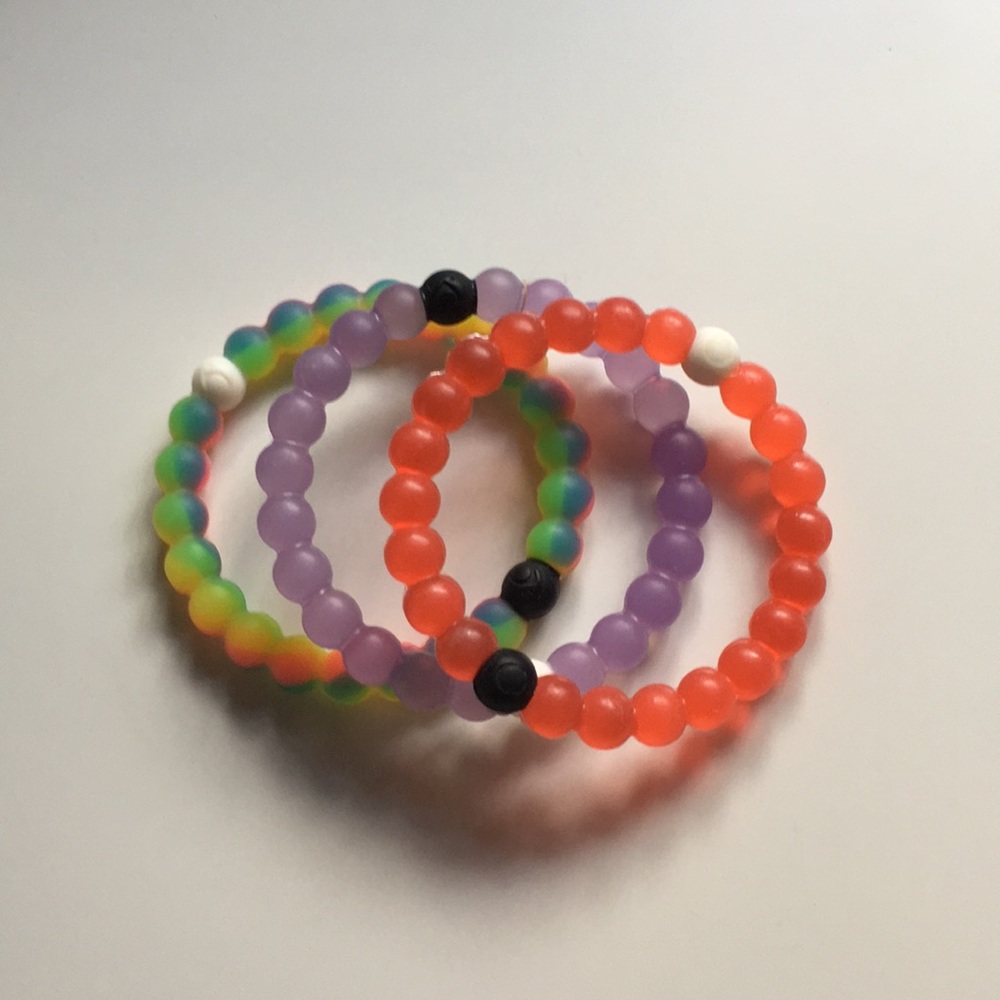 3 lokai bracelets